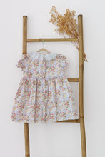 Load image into Gallery viewer, Natura Yellow Clara Floral Ruffle Dress
