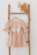 Load image into Gallery viewer, Natura Pink Linen Dress
