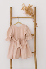 Load image into Gallery viewer, Natura Pink Linen Dress

