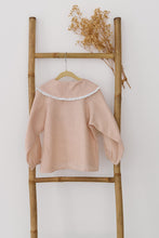 Load image into Gallery viewer, Natura Pink Pearl Linen Shirt
