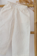 Load image into Gallery viewer, Natura Kids Linen Pants White

