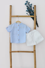 Load image into Gallery viewer, Natura Blue Stripe Cotton - Set of 2
