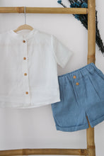 Load image into Gallery viewer, Natura Linen Sky Blue - Set of 2
