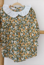 Load image into Gallery viewer, Natura Verde Floral Baby Romper
