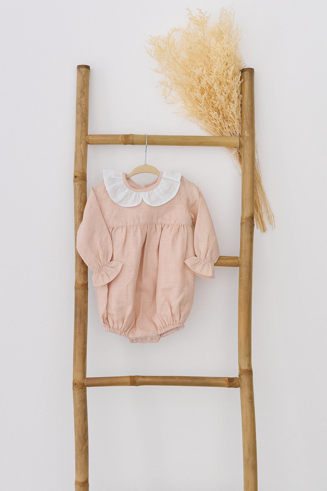 Natura Pale Linen Romper