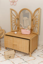 Load image into Gallery viewer, Natura Daisy Kids Rattan Vanity
