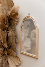 Load image into Gallery viewer, Natura Aziza Moroccan Style Arch Rattan Mirror
