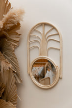 Load image into Gallery viewer, Natura Palm Rattan Mirror
