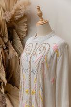 Load image into Gallery viewer, Natura Liora Stone Embroidered Dress
