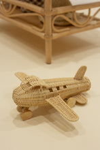 Load image into Gallery viewer, Natura Aeroplane Rattan Toy
