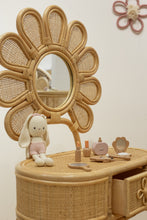 Load image into Gallery viewer, Natura Dahlia Rattan Kids Vanity
