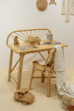 Load image into Gallery viewer, Natura Looma Rattan Kids Table &amp; Chair Set
