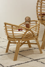 Load image into Gallery viewer, Natura Claire Rattan Doll Bassinet
