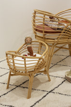 Load image into Gallery viewer, Natura Claire Rattan Doll Bassinet
