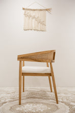 Load image into Gallery viewer, Natura Elvie Rattan &amp; Solid Wood Dinning Chair
