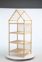 Load image into Gallery viewer, Natura Amari Rattan and Bamboo House Shelf
