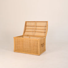 Load image into Gallery viewer, Natura Domed Rattan Storage Trunk
