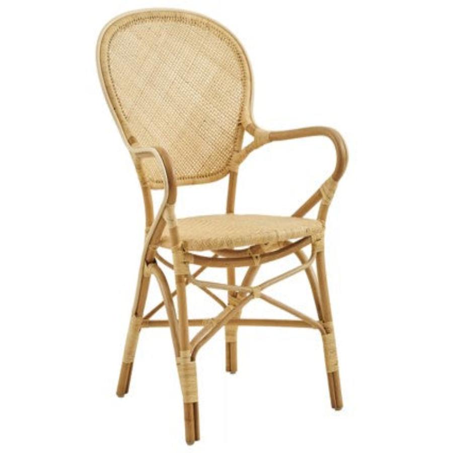 Natura Rosini Rattan Dining Chair without Cushion