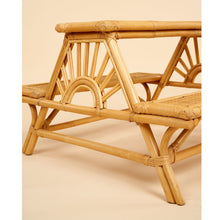 Load image into Gallery viewer, PRE-ORDER Natura Kids Rattan Picnic Table
