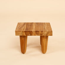 Load image into Gallery viewer, Natura Cuenca Solid Teak Stool
