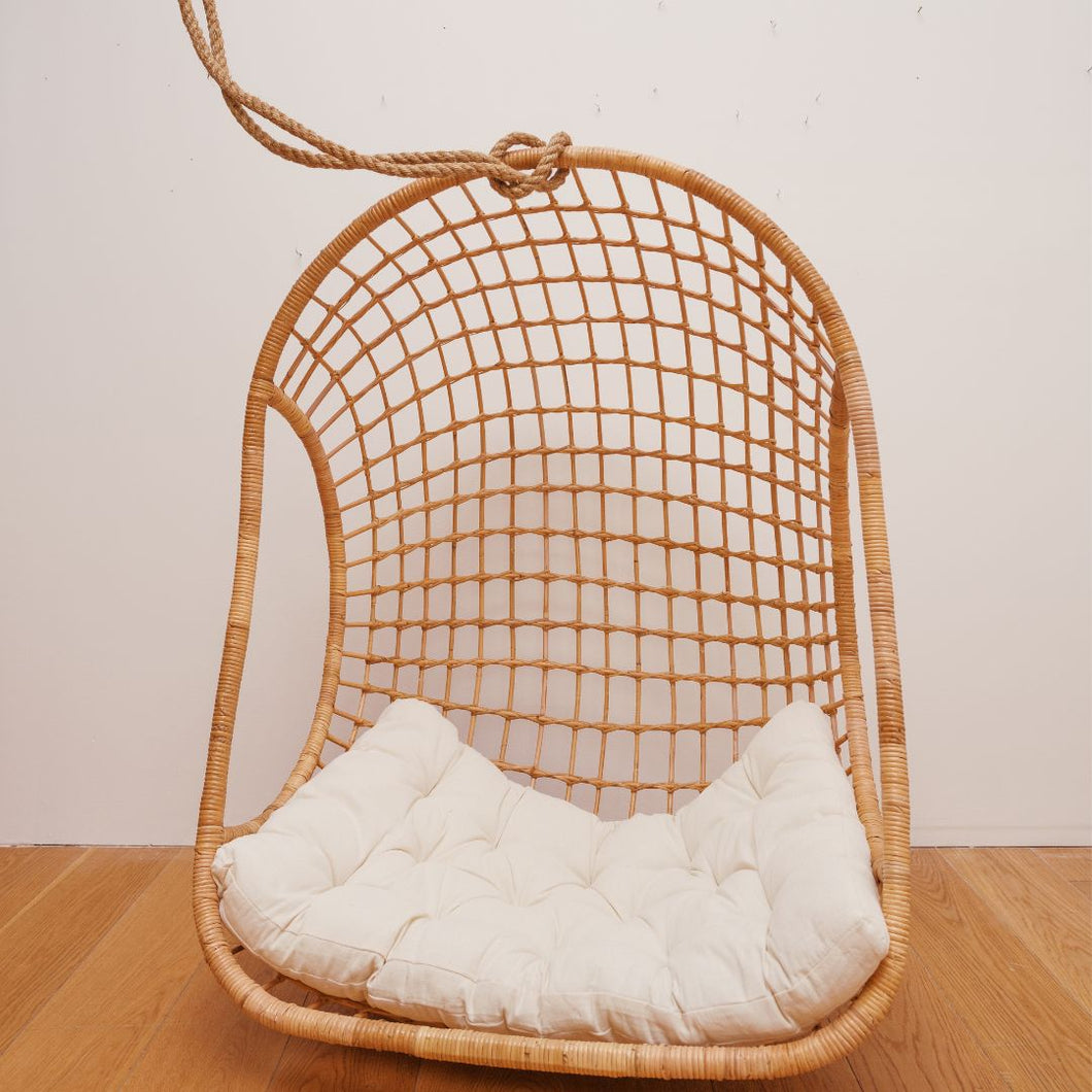 Natura Nihan Rattan Hanging Chair with cushion