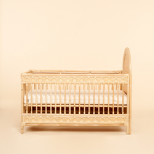 Load image into Gallery viewer, Natura Ollie Rattan Baby Cot
