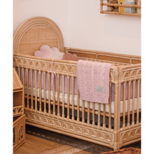 Load image into Gallery viewer, Natura Ollie Rattan Baby Cot
