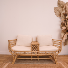 Load image into Gallery viewer, Natura Jack and Jill Rattan Lounger
