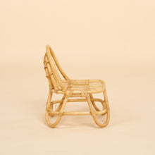 Load image into Gallery viewer, Natura My First Rainbow Rattan Kids Chair
