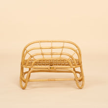 Load image into Gallery viewer, Natura My First Rainbow Rattan Kids Bench
