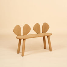 Load image into Gallery viewer, Natura Wood Bunny Bench
