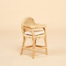 Load image into Gallery viewer, Natura Maisie Rattan Doll High Chair
