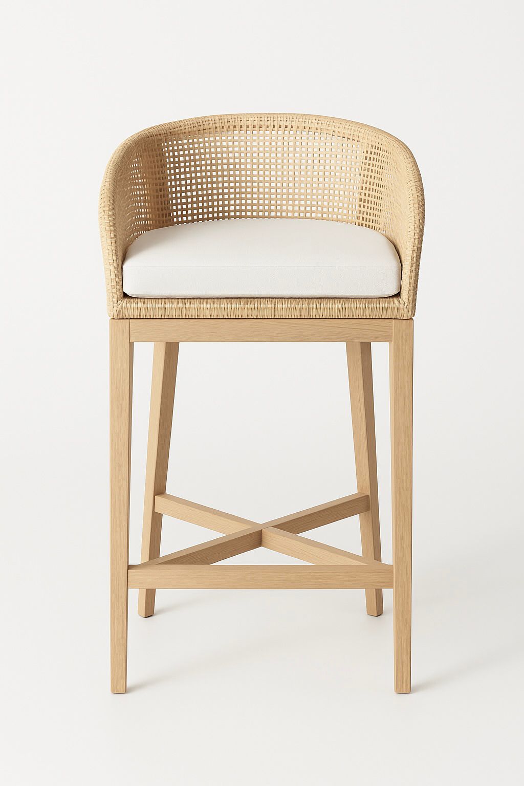Natura Counter Rattan Stool