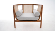 Load image into Gallery viewer, Natura Cane Rattan Arm Chair Mahogany Wood
