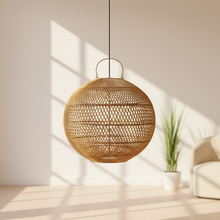 Load image into Gallery viewer, Natura Nola Rattan Lamp Shade
