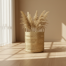 Load image into Gallery viewer, Natura Macrame Nurae Basket
