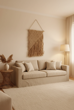 Load image into Gallery viewer, Natura Havana Raffia Woven Wall Hanging

