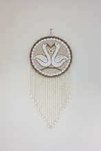Load image into Gallery viewer, Natura Seashell Flamingo Wall Hanging
