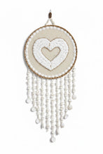 Load image into Gallery viewer, Natura Seashell Heart Wall Hanging
