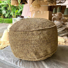 Load image into Gallery viewer, Natura Round Bali Pouf
