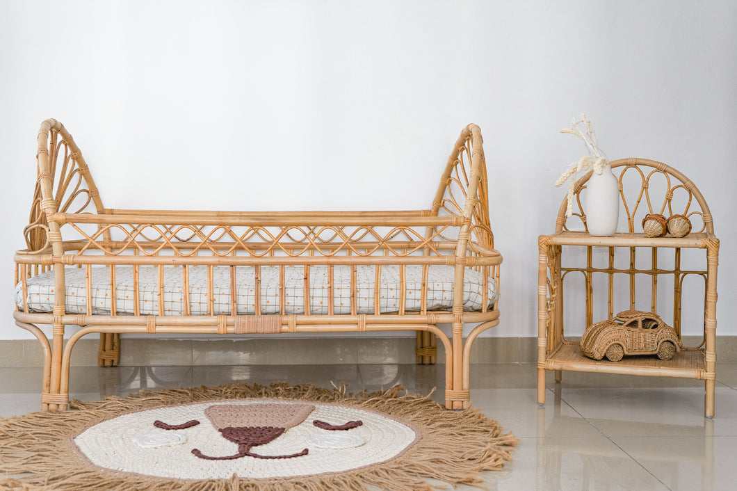 Natura Millie Rattan Toddler Bed