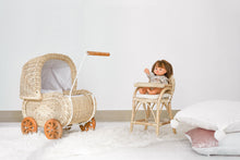 Load image into Gallery viewer, Natura Maisie Rattan Doll High Chair
