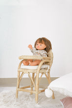 Load image into Gallery viewer, Natura Maisie Rattan Doll High Chair
