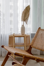 Load image into Gallery viewer, Damage/Defective Natura Capri Teak Wood and Rattan Chair
