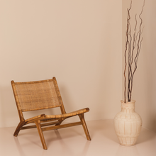 Load image into Gallery viewer, Natura Denver Solid Teak Wood and Rattan Chair
