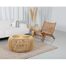 Load image into Gallery viewer, Natura Denver Solid Teak Wood and Rattan Chair
