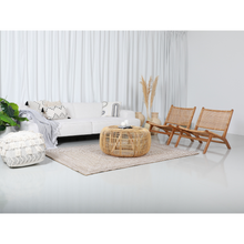 Load image into Gallery viewer, Natura Denver Solid Teak Wood and Rattan Chair
