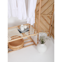 Load image into Gallery viewer, PRE-ORDER Natura Aurora Rattan Clothes Rack
