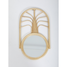 Load image into Gallery viewer, Natura Palm Rattan Mirror
