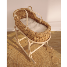 Load image into Gallery viewer, PRE-ORDER Natura Lancel Rocking Moses Basket
